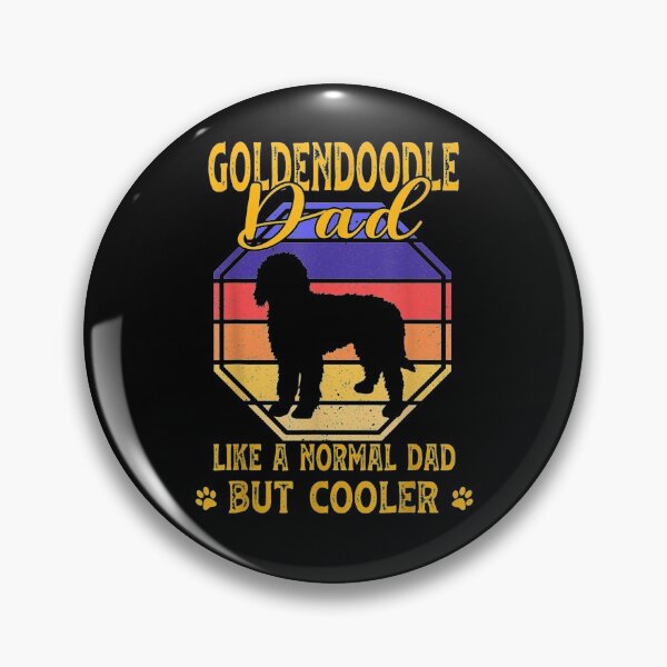 Item preview, Goldendoodle Dad Like A Normal Dad But Cooler Funny Gift  designed and sold by caral8.