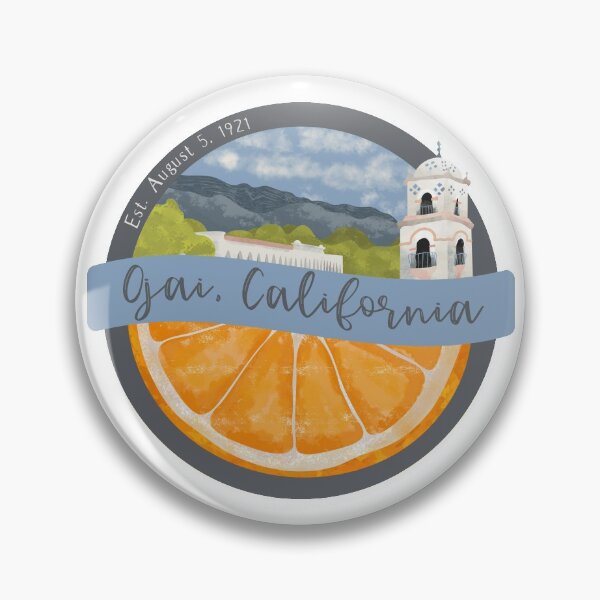 Item preview, Ojai California Badge designed and sold by Miwhi’s Shop.