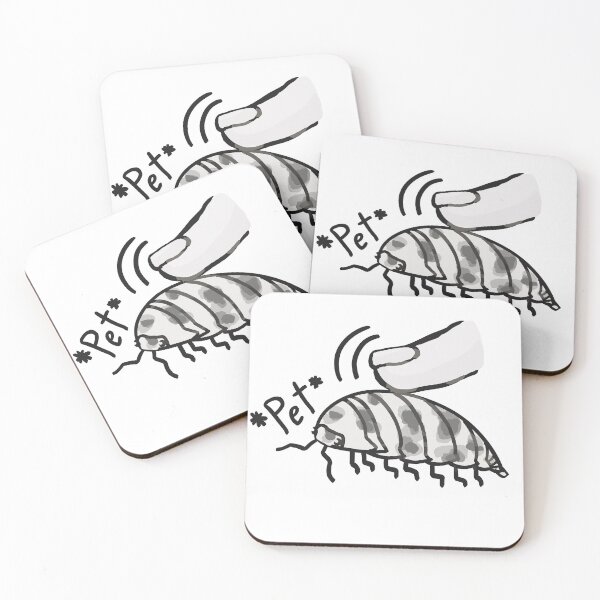 Item preview, Pet the dairy cow isopod designed and sold by IsopodAlchemist.