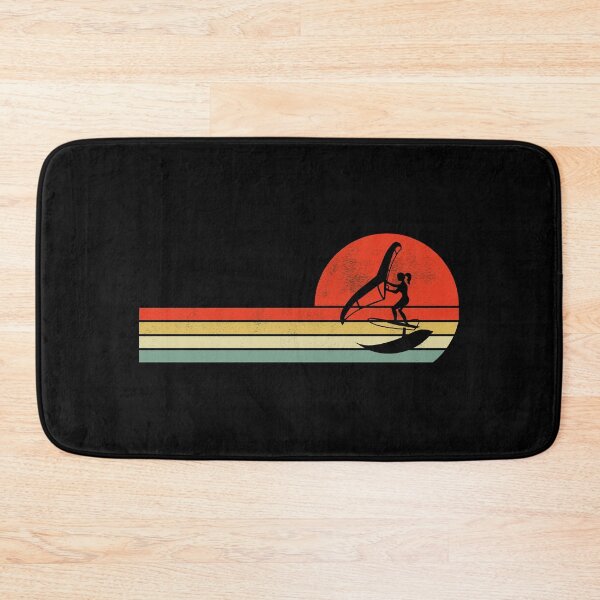Item preview, Wing Foiling Surfing Vintage Retro Sunset designed and sold by CuteDesigns1.