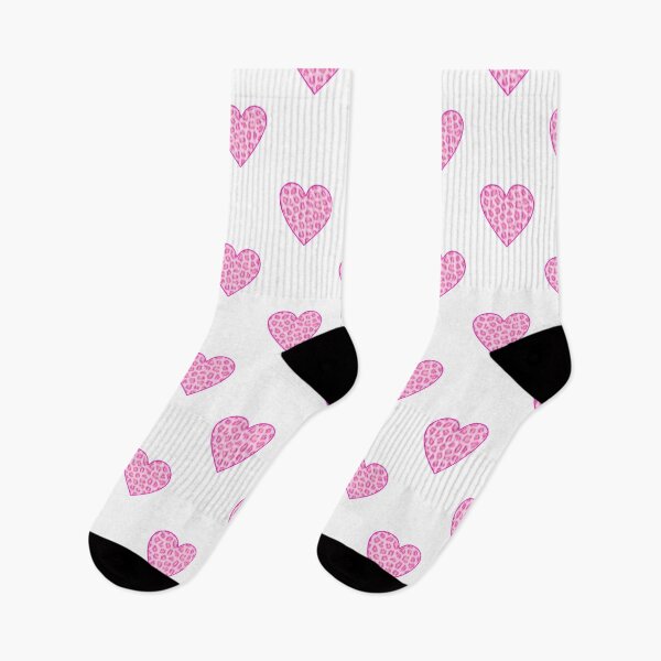 Item preview, y2k pink cheetah heart print designed and sold by lyydiot.