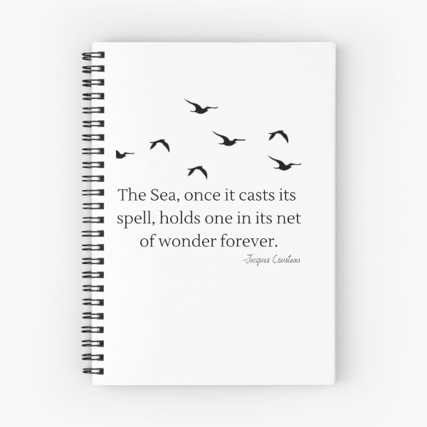 Item preview, The Sea, once it casts its spell, holds one in its net of wonder forever. designed and sold by Trends4Peace.