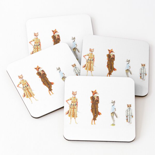 Item preview, fantastic mr fox stickers designed and sold by Cjayu.
