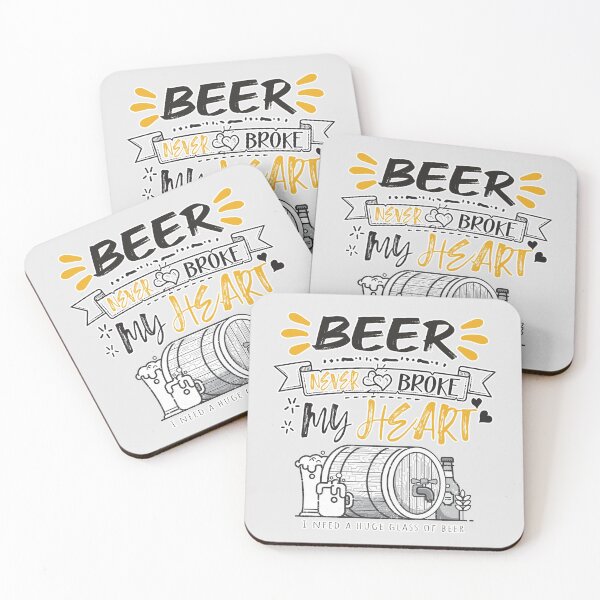 Item preview, Beer never broke my heart designed and sold by VichallanStudio.
