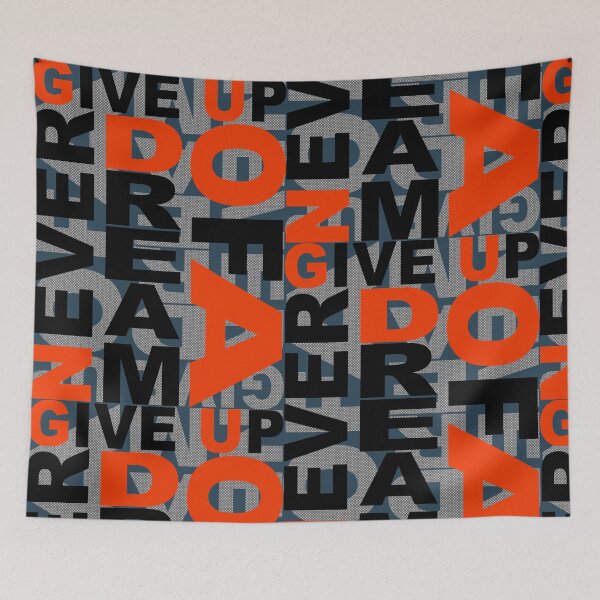 Item preview, NEVER GIVEUP designed and sold by VINAY MINJ.