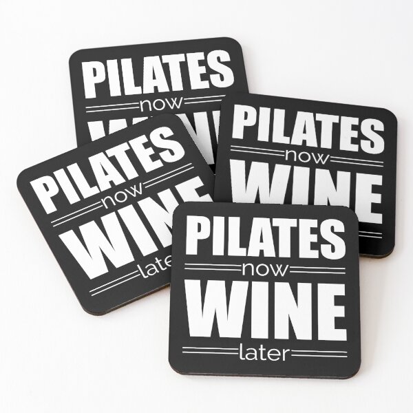 Item preview, Pilates Now Wine Later designed and sold by k0rry.