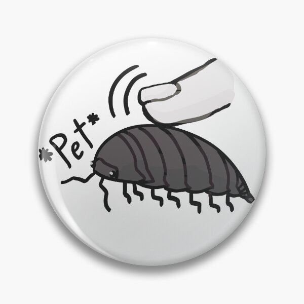 Item preview, Pet the isopod :) designed and sold by IsopodAlchemist.