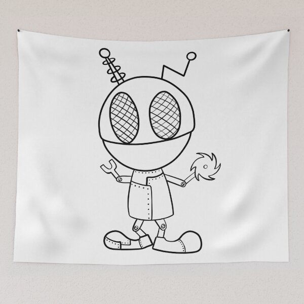 Item preview, Little Robot designed and sold by Ragpamuffin.