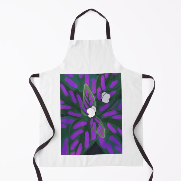 Item preview, Purple Exotic Plant and White Butterfly designed and sold by Artistic Touch.