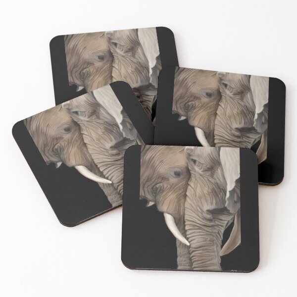 Item preview, Elephants designed and sold by GraceHillArt.