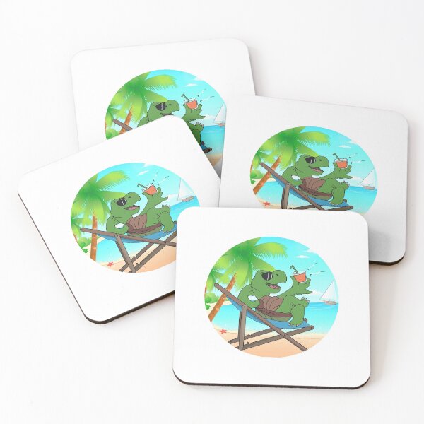 Item preview, Tortuga enfriándose en la playa con Sunset Comic Style designed and sold by Mesyo.