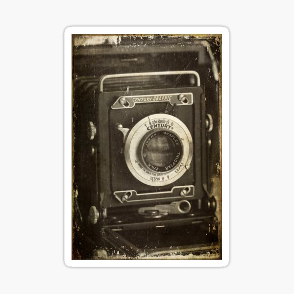 1949 Century Graphic Camera Sticker