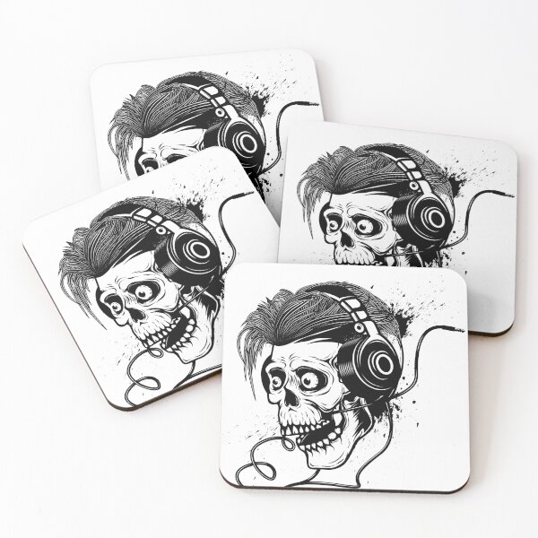 Item preview, skull music designed and sold by wineDsign.