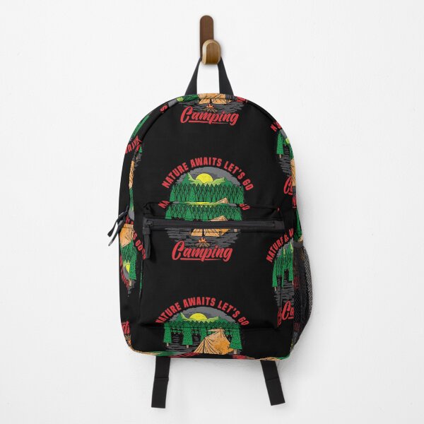 Item preview, Nature Awaits Let's Go Camping designed and sold by TeeSwagDesings1.
