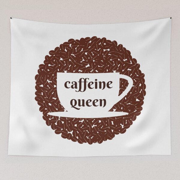 Item preview, Caffeine Queen designed and sold by MadRiddleDesign.