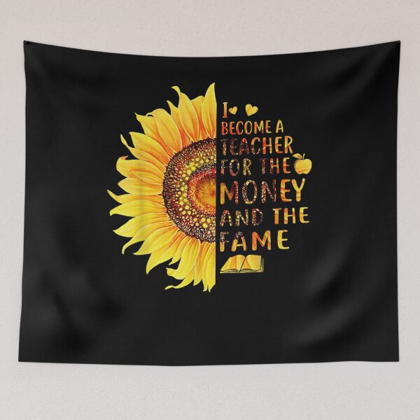 Item preview, I Became A Teacher For The Money And The Fame Gift  designed and sold by caral8.