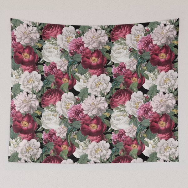 Item preview, Tudor Roses Vintage Floral  designed and sold by meggydesigns.