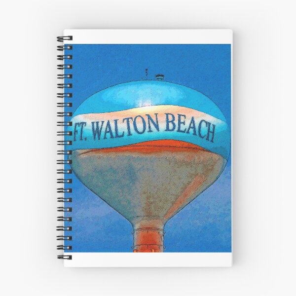 Item preview, Beach ball water tower FWB Florida designed and sold by David Lee Thompson.