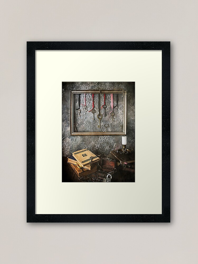 Alternate view of A Room Of Keys Framed Art Print