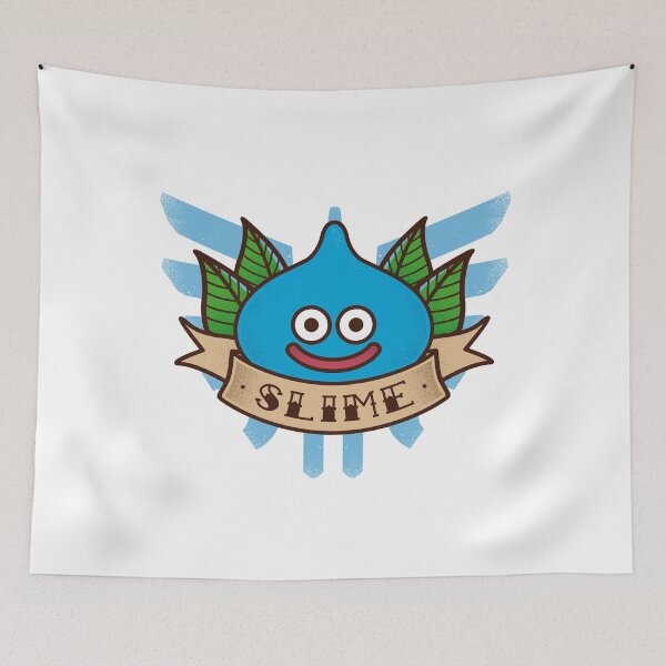 Item preview, Slime Quest Traditional Tattoo designed and sold by AlundrART.