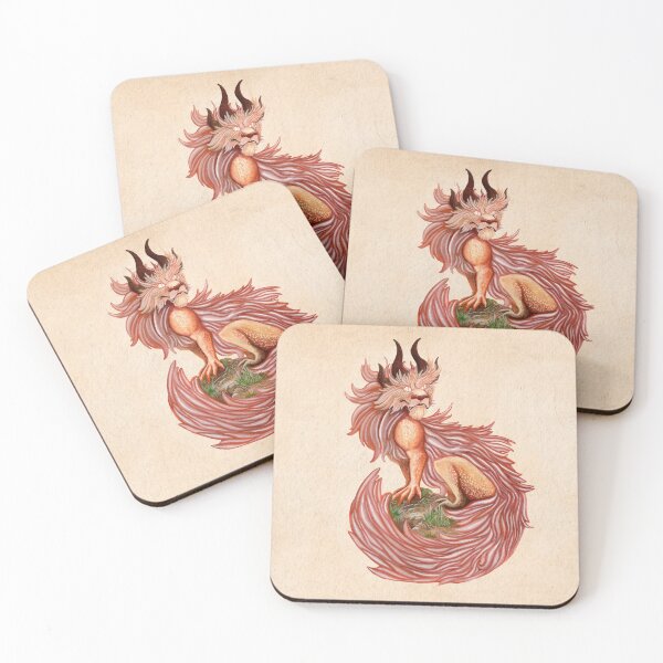 Item preview, Tawny dragon designed and sold by Gueuledencre.