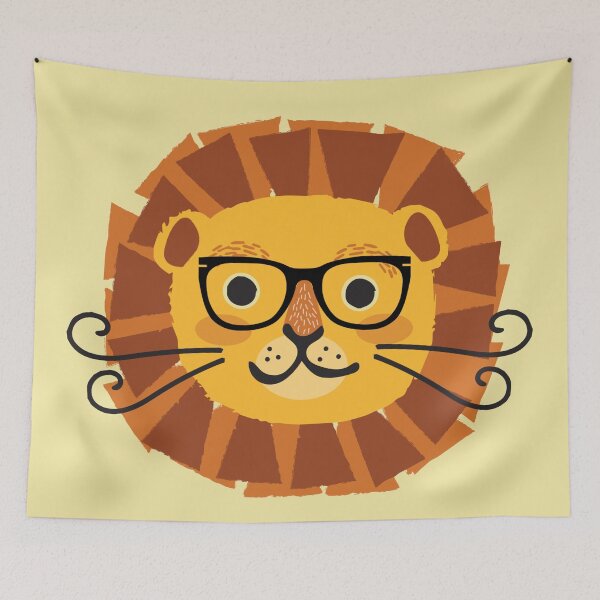Item preview, Lion Wearing Glasses designed and sold by Nesro34.