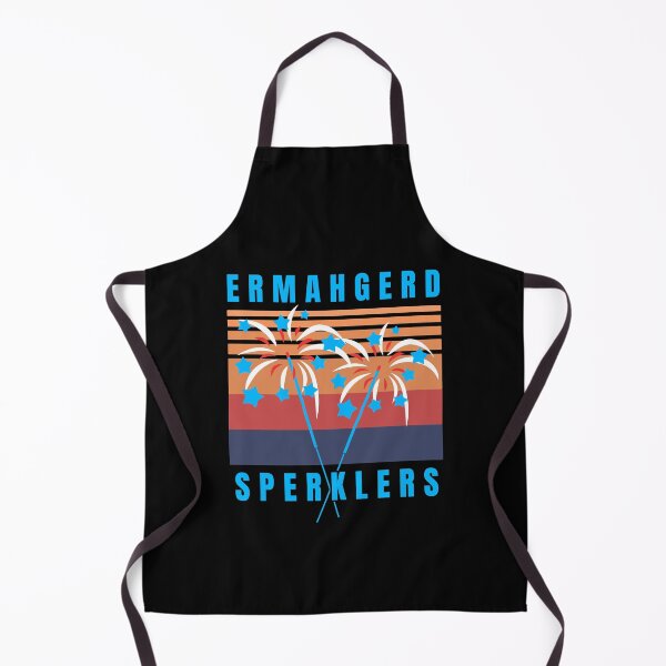 Item preview, Ermahgerd Sperklers 4th of July designed and sold by ThreadsNouveau.