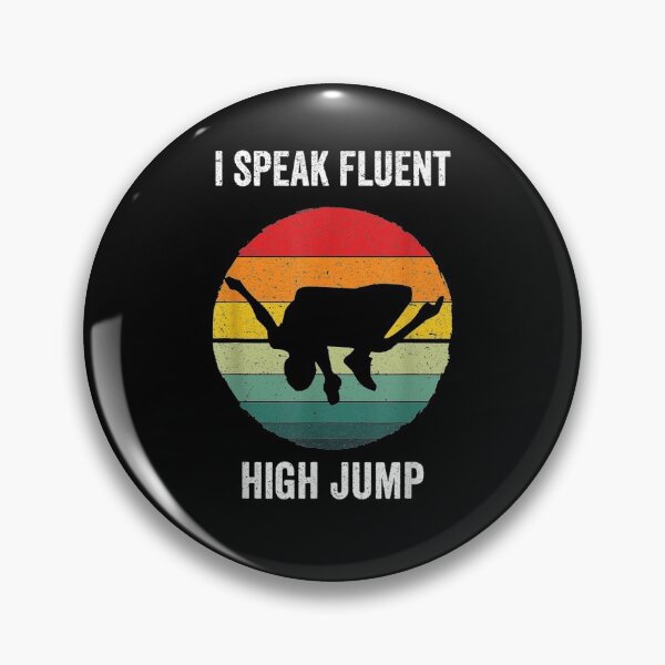 Item preview, I Speak Fluent High Jump Vintage Track And Field Gift  designed and sold by avareid3.