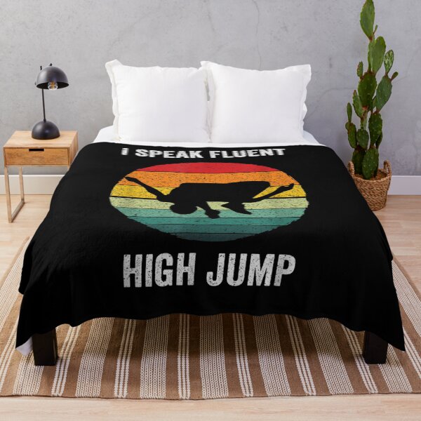 Item preview, I Speak Fluent High Jump Vintage Track And Field Gift  designed and sold by avareid3.