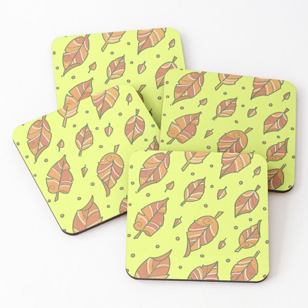 Item preview, falling autumn  leaves pattern  designed and sold by weilertsen.