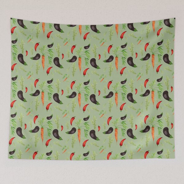 Item preview, Watercolor Veggies designed and sold by Jyn Branik.