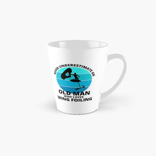 Aqua Surf Swell Coffee Mugs -Set of 4