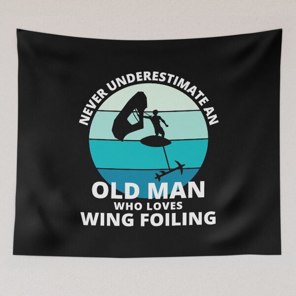 Item preview, Wing Foiling Surfing Dad Grandpa Fathers day Funny designed and sold by CuteDesigns1.