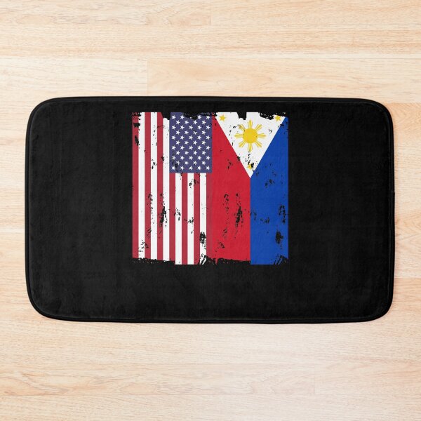 Item preview, Philippines USA Flag Filipino American Loves pilipinas designed and sold by Nessshirts.