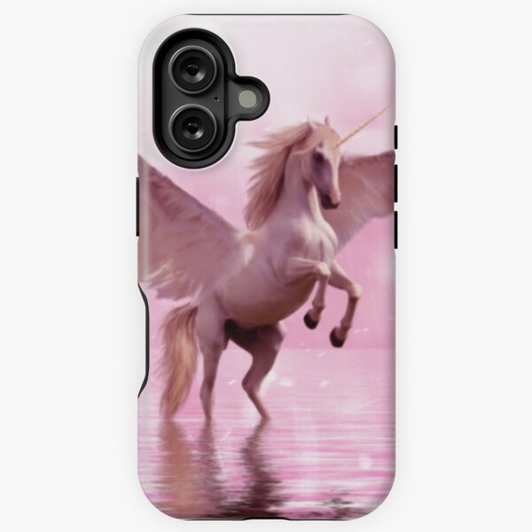 Vista previa del artículo con la obra «Unicornio rosa mágico en el agua», diseñado y vendido por slashrose4ever.
