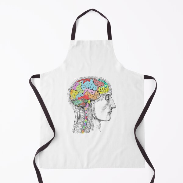 Item preview, Colorful Head, Neck, Brain, Central Nervous System Anatomy Neurosurgery designed and sold by R3AL-D3SIGN.