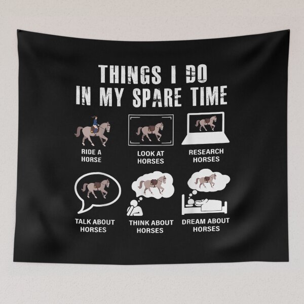 Item preview, Things I Do In My Spare Time Horse Gifts For Girls  designed and sold by avareid3.