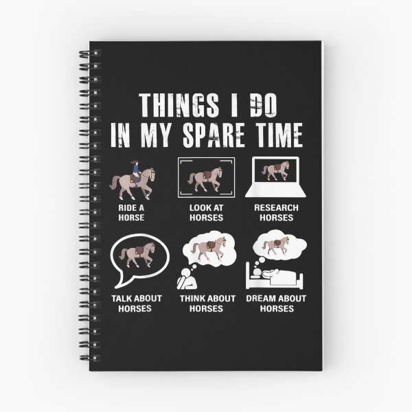 Item preview, Things I Do In My Spare Time Horse Gifts For Girls  designed and sold by avareid3.