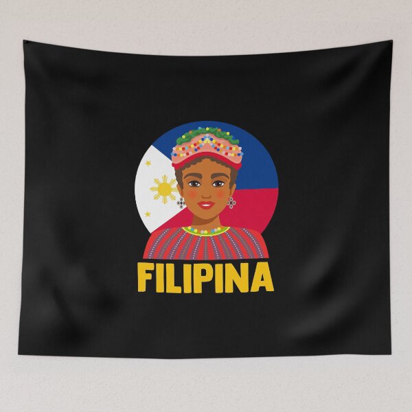 Item preview, Filipina Pride Maria Clara Philippines Flag Pilipinas designed and sold by Nessshirts.