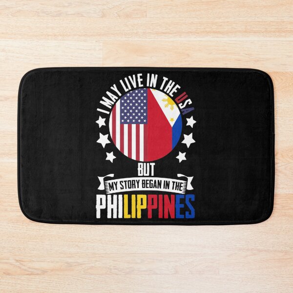 Item preview, I May Live In The USA But My Story Began In The Philippines designed and sold by Nessshirts.