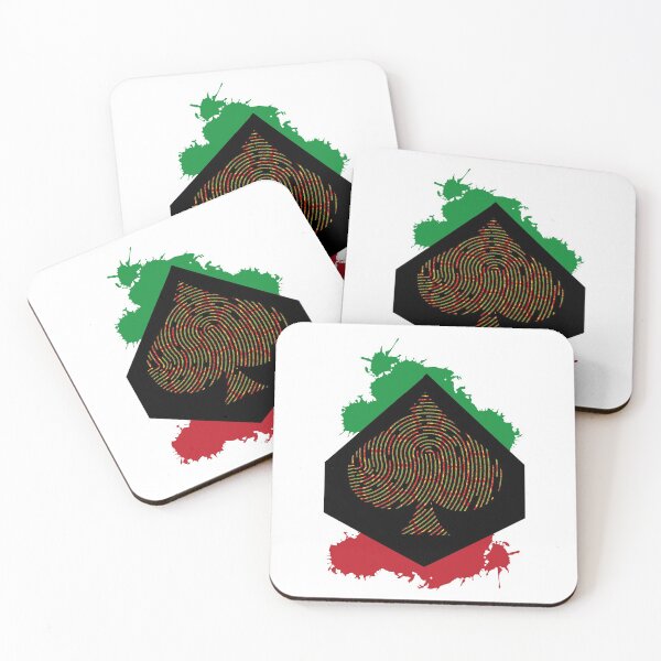 Item preview, Colorful spade design designed and sold by RIDVAN | Visual Art & Design.