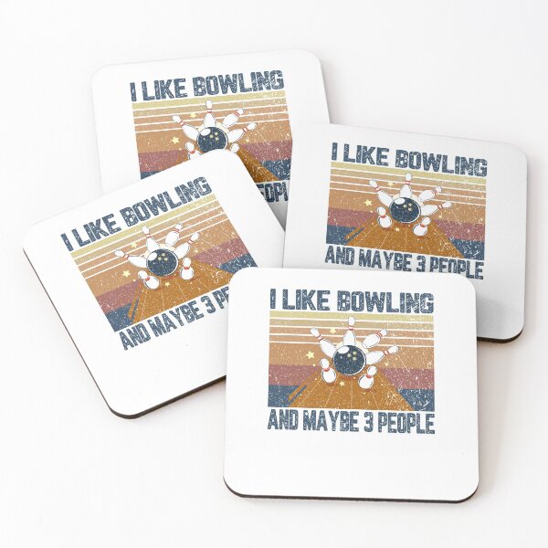 Item preview, I like bowling and maybe 3 people designed and sold by ElsieUnderwood.