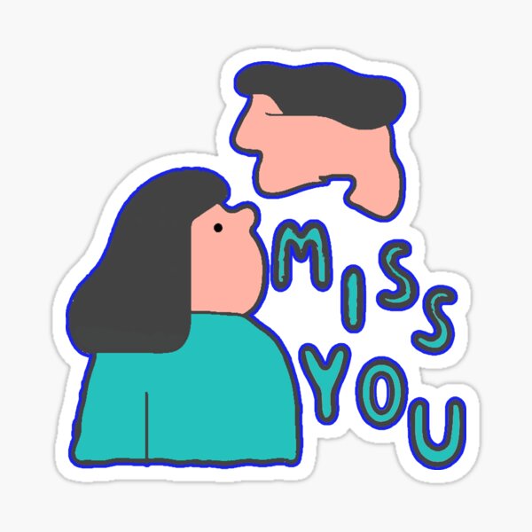 Item preview, I miss you designed and sold by twobillion.