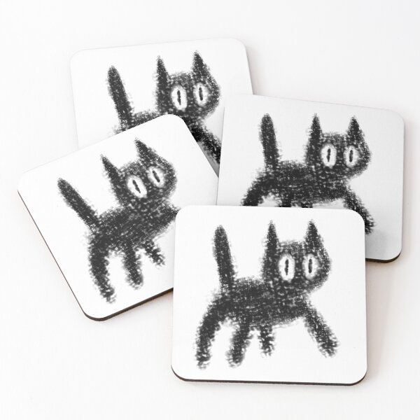 Item preview, Soot cat "jumpy" designed and sold by Marta-Y-Leowen.