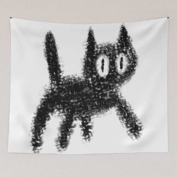 Item preview, Soot cat "jumpy" designed and sold by Marta-Y-Leowen.