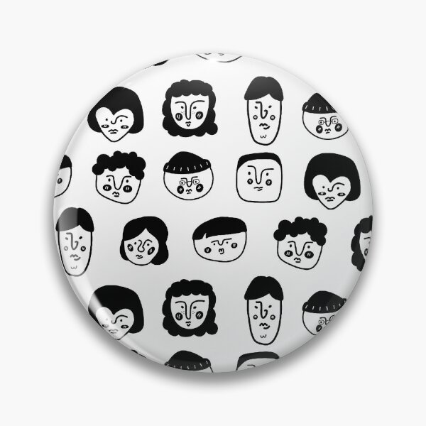 Item preview, Faces (pattern) designed and sold by felicia-felicia.