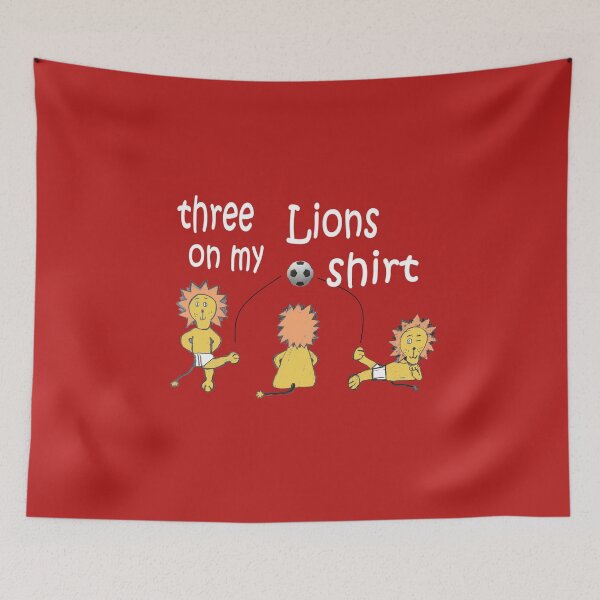 Item preview, Three Lions on my shirt designed and sold by onemoormove.