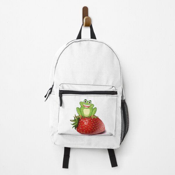 Item preview, Cute Frog with Strawberry designed and sold by Mohsin0.