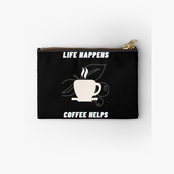 Item preview, Life happens coffee helps designed and sold by Aura __Print.