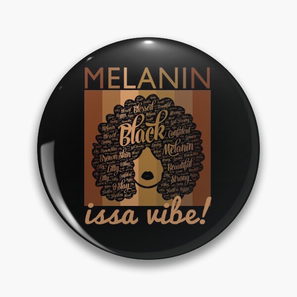 Artikelvorschau, Melanin Issa Vibe Schwarze Frau Worte in Afro entworfen und verkauft von blackartmatters.